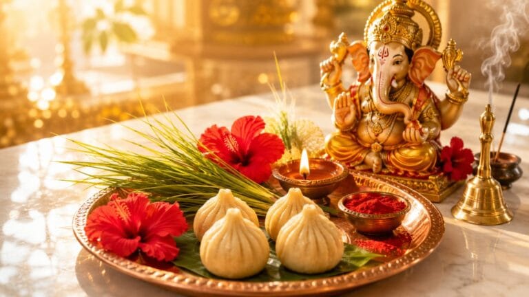 गणेश चालीसा - ganesh-chalisa-poora-path-arth-sahit