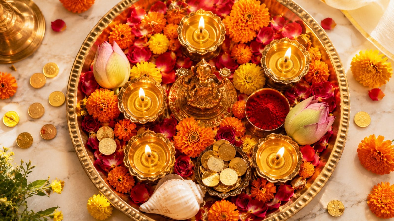 लक्ष्मी माता आरती - om jai lakshmi mata aarti arth sahit