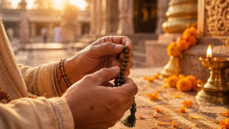 radha naam jap-vidhi mantra mala
