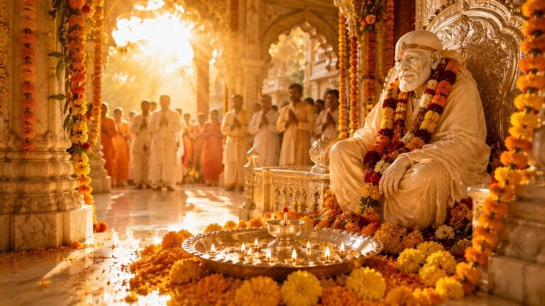 साईं बाबा आरती - sai baba aarti arth sahit
