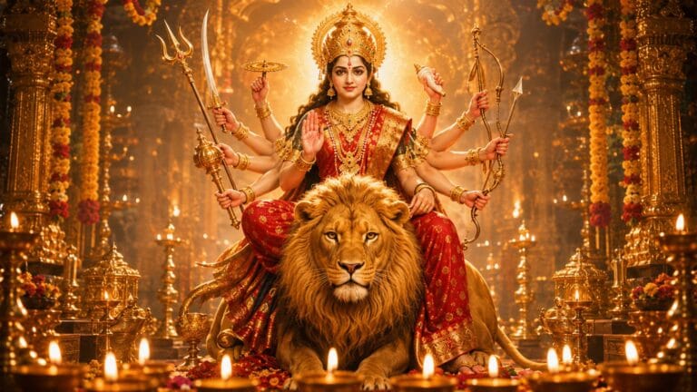 दुर्गा माँ के 108 नाम - durga-maa-ke-108-naam-arth-sahit-ashtottara