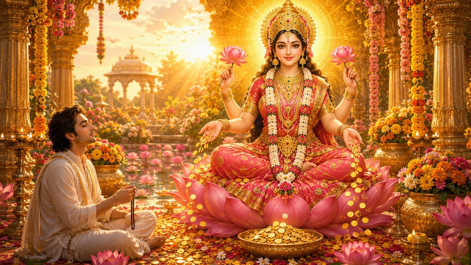 लक्ष्मी नाम जप - lakshmi-naam-jap-vidhi-mantra-shukravar