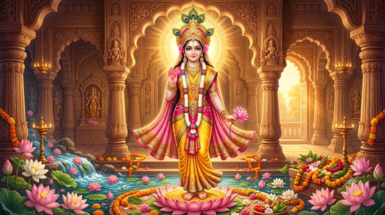 राधा चालीसा - radha-chalisa-sampurna-path-arth-sahit