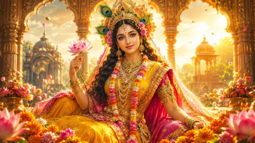 राधा चालीसा: संपूर्ण पाठ, हर चौपाई का अर्थ 3 राधा चालीसा - radha-chalisa-sampurna-path-arth-sahit