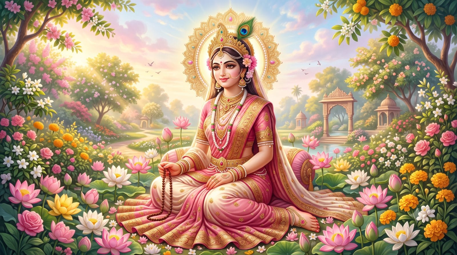 राधा रानी के 108 नाम - radha-rani-ke-108-naam-arth-sahit