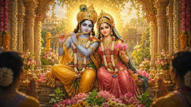 राधे कृष्ण नाम जप - radhe-krishna-jugal-naam-jap-vidhi-mahima