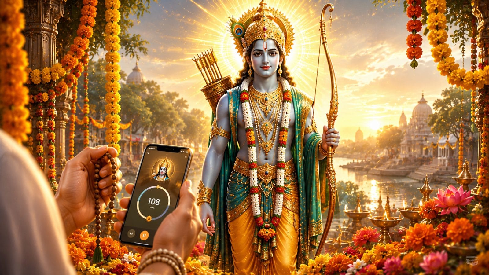 राम नाम जप काउंटर - ram-naam-jap-counter-app-free-ginti-sankalp