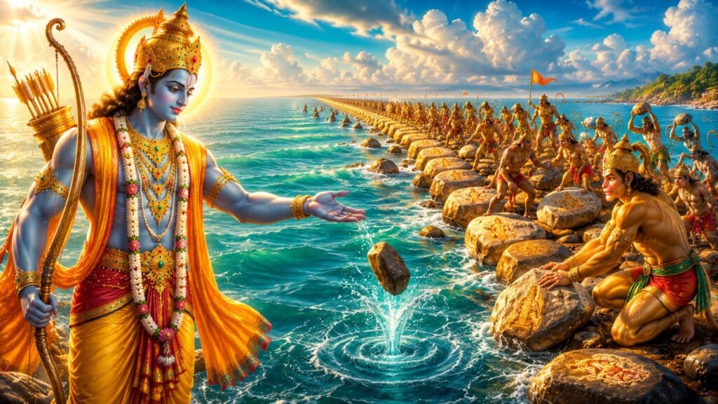 राम से बड़ा राम का नाम - ram-setu-tairte-patthar-ram-naam-katha