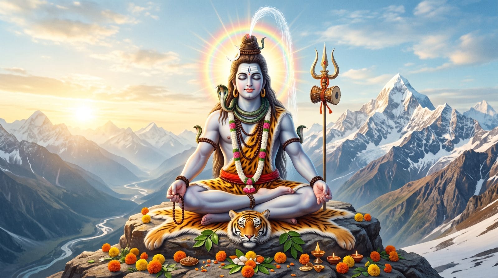 रुद्राष्टकम - rudrashtakam-namamishamishan-path-arth