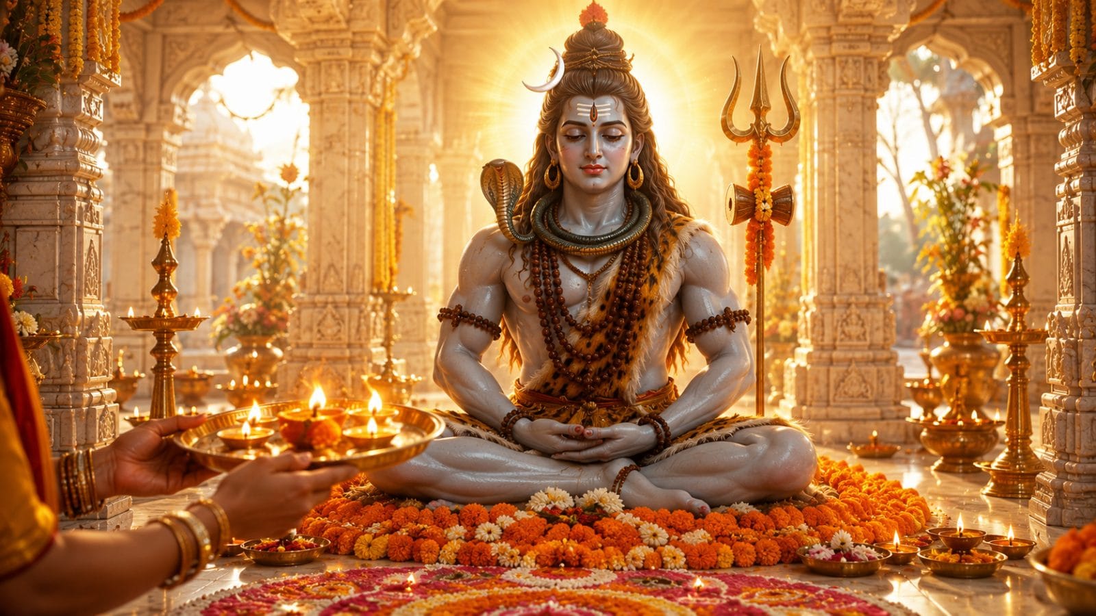 शिव आरती - shiv-aarti-om-jai-shiv-omkara-arth-sahit